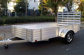 5 x 10 foot DMF aluminum trailer