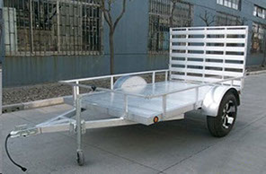 5 x 8 foot DMF aluminum trailer