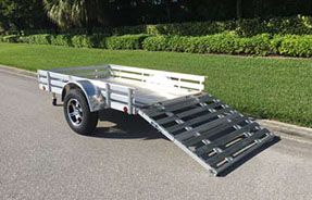 DMF Aluminum Trailer 5 x 8 foot