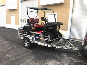 DMF Aluminum Trailer Large tool box