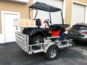 DMF Aluminum Trailer Large tool box