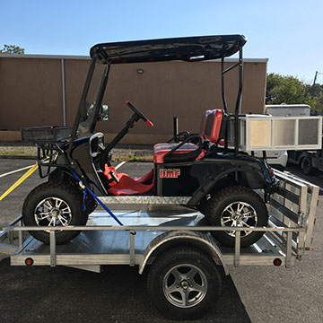 DMF Aluminum Trailer torsion axel (alone)