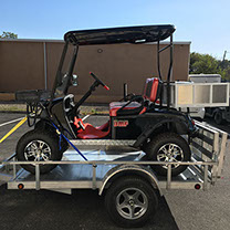 DMF Aluminum Trailer Large tool box