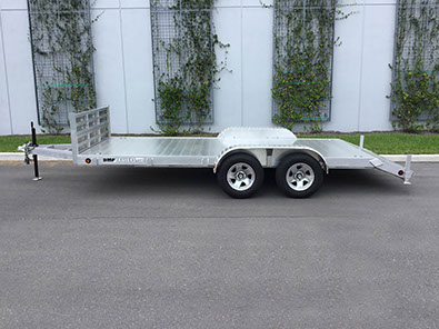 Aluminum Trailer - DMF 5 x 10 Aluminum MAG Rims