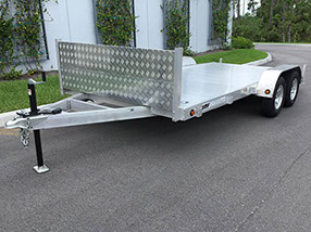 DMF Aluminum Trailer 5 x 8 foot