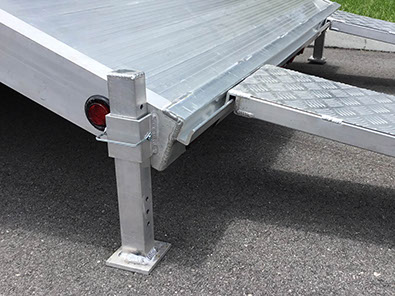 Aluminum Trailer - DMF 5 x 10 Aluminum MAG Rims