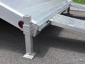 DMF Aluminum Trailer 5 x 8 foot