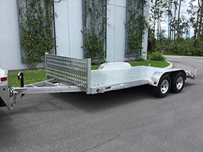 DMF Aluminum Trailer 5 x 8 foot