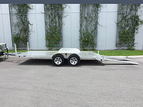 DMF Aluminum Trailer 5 x 8 foot