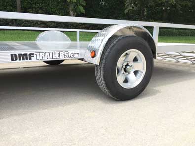 DMF Aluminum Trailer 5 x 8 foot