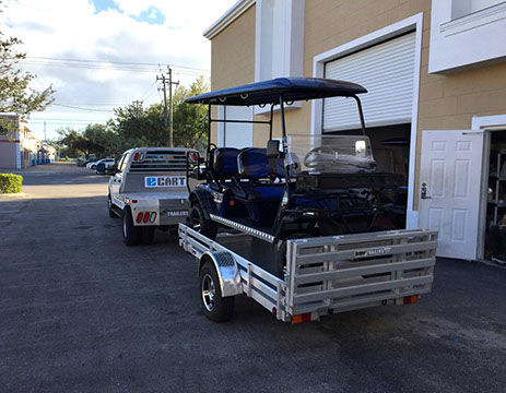 DMF Aluminum Trailer - Large Tool Box