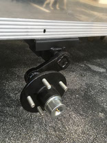 DMF Aluminum Trailer torsion axle