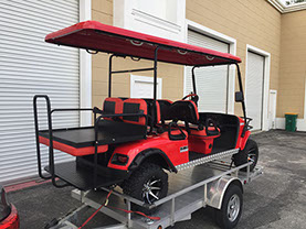 DMF Aluminum Trailer Large tool box