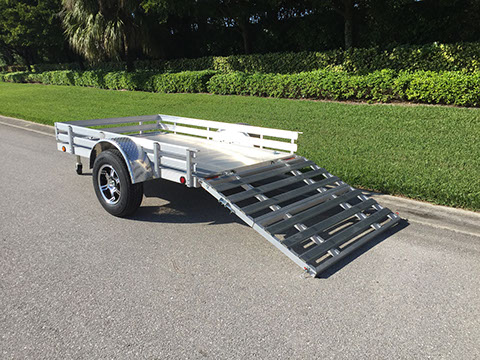 DMF Aluminum Trailer - Large Tool Box