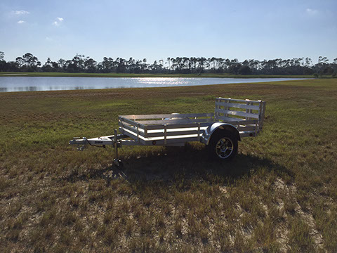 DMF Aluminum Trailer - Large Tool Box