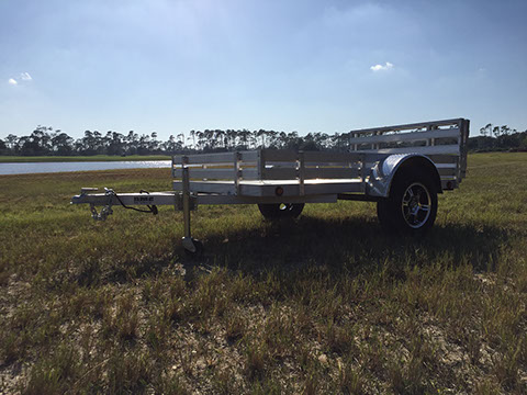 DMF Aluminum Trailer - Large Tool Box