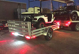 DMF Aluminum Trailer Large tool box