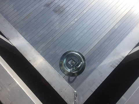 DMF Aluminum Trailer tie down link (open)